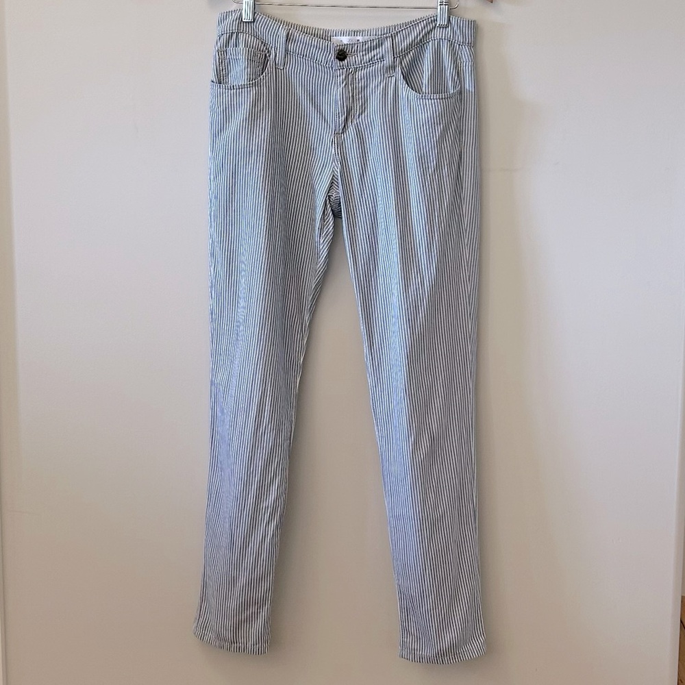 JOE’S Jeans The Weekender Slim Fit Lightweight Cotton Striped Pants. W Sz 28 EUC